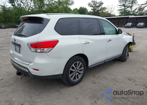 2013 Nissan Pathfinder S from USA, damaged, VIN 5N1AR2MN3DC637783